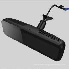 Full screen rear view mirror camera dual lens